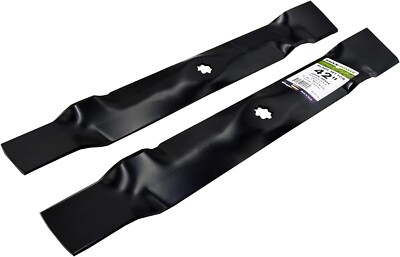 Maxpower 561811B 2 Set of 3-N-1 Blades for Many 42 in. Cut John Deere Mowers, Re