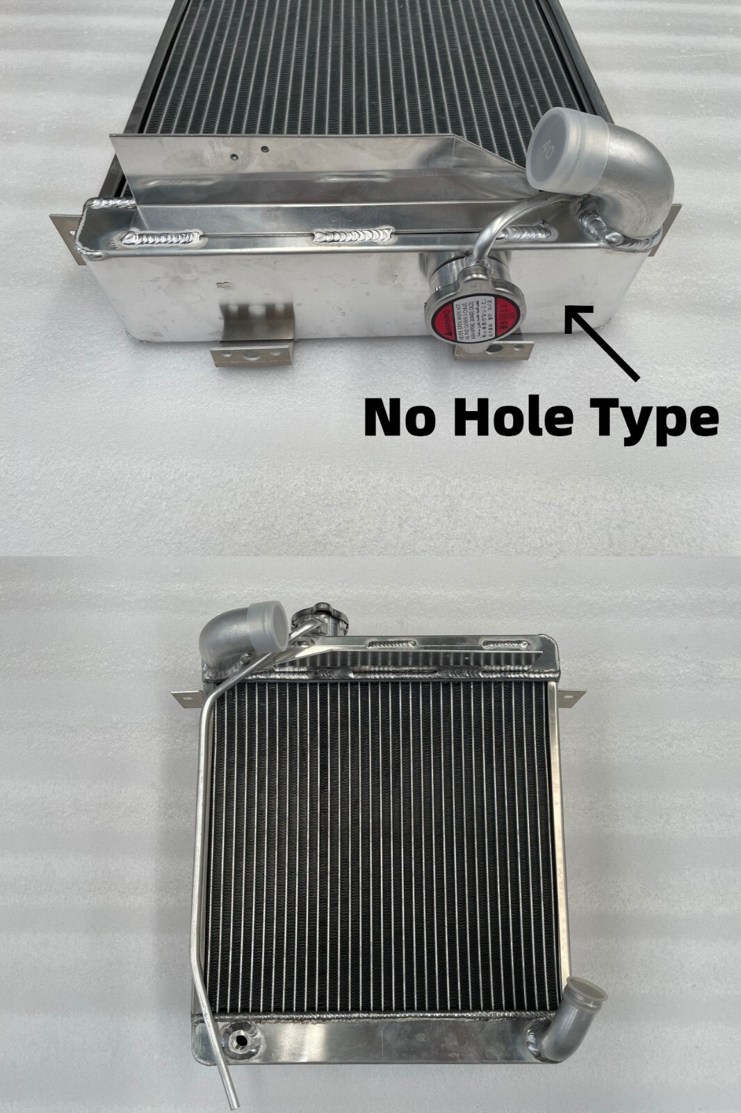 Fit MG TF/TF 1500 Midget 1.3 L/1.5L 1953-1955 aluminum radiator 70mm