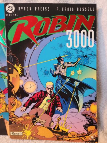 Robin 3000 #1-2 SET Fumetti 1992 - DC F/VF - Foto 3 di 6