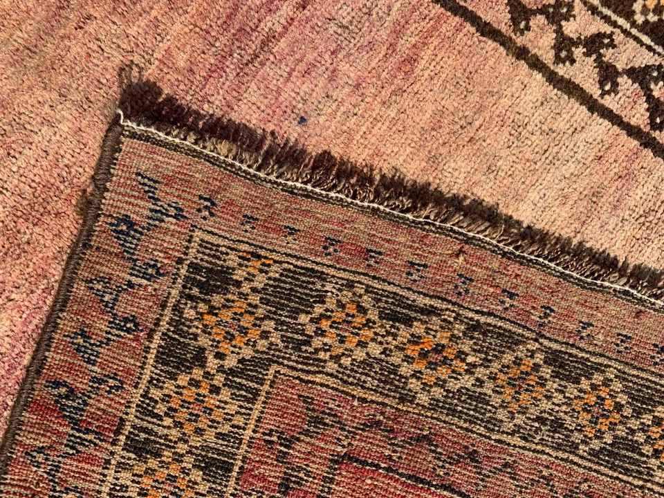 antique rare fine Persian rug tribal Lori Luri gabbeh runner tapis persan 195x99 - Photo 4/4