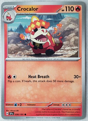 crocalor pokemon card price Japanese 018/106 sv8 TCG  ToysOneJapan The item may be similar but not exactly the same as the image (e.g Crocalor 030/191 NM / M
