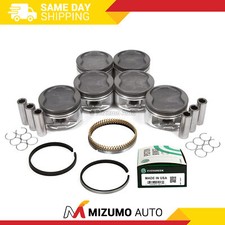 Pistons W Rings Fit 95-04 Toyota Tundra 3.4l 5vzfe Dohc Pistons W Rings Fit 95-04 Toyota Tundra 3.4l 5vzfe Dohc