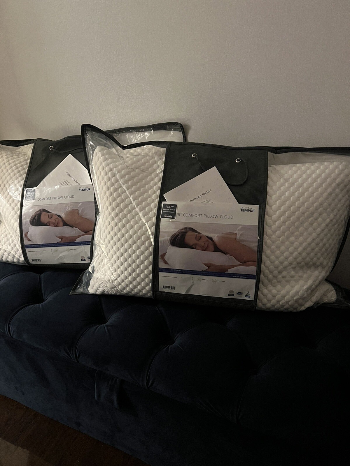 TEMPUR CLOUD PILLOWS X 2 BRAND NEW UNOPENED eBay