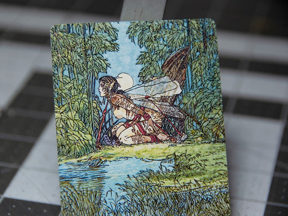 Bondage Fairy Earthbind MTG Satirical Altered Art | eBay
