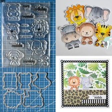 Animal Metal Cutting Dies Stamp Diy Scrapbooking Embossing Paper Card Stencils