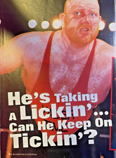 1998 Pro Wrestler Big Van Vader Leon Allen White