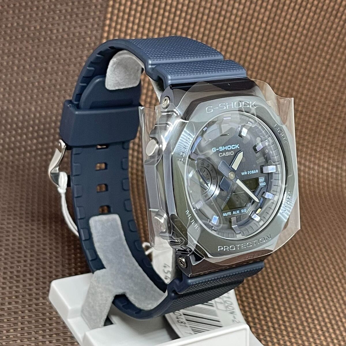 Casio G-Shock GM-2100N-2A Metal Clad Octagonal Bezel Blue Ana-Digital Men  Watch | eBay