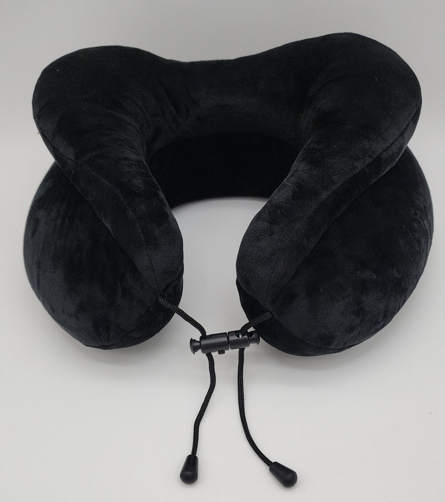Memory Foam Travel Neck Pillow with 360-Degree Head Support for Ultimate Comfort