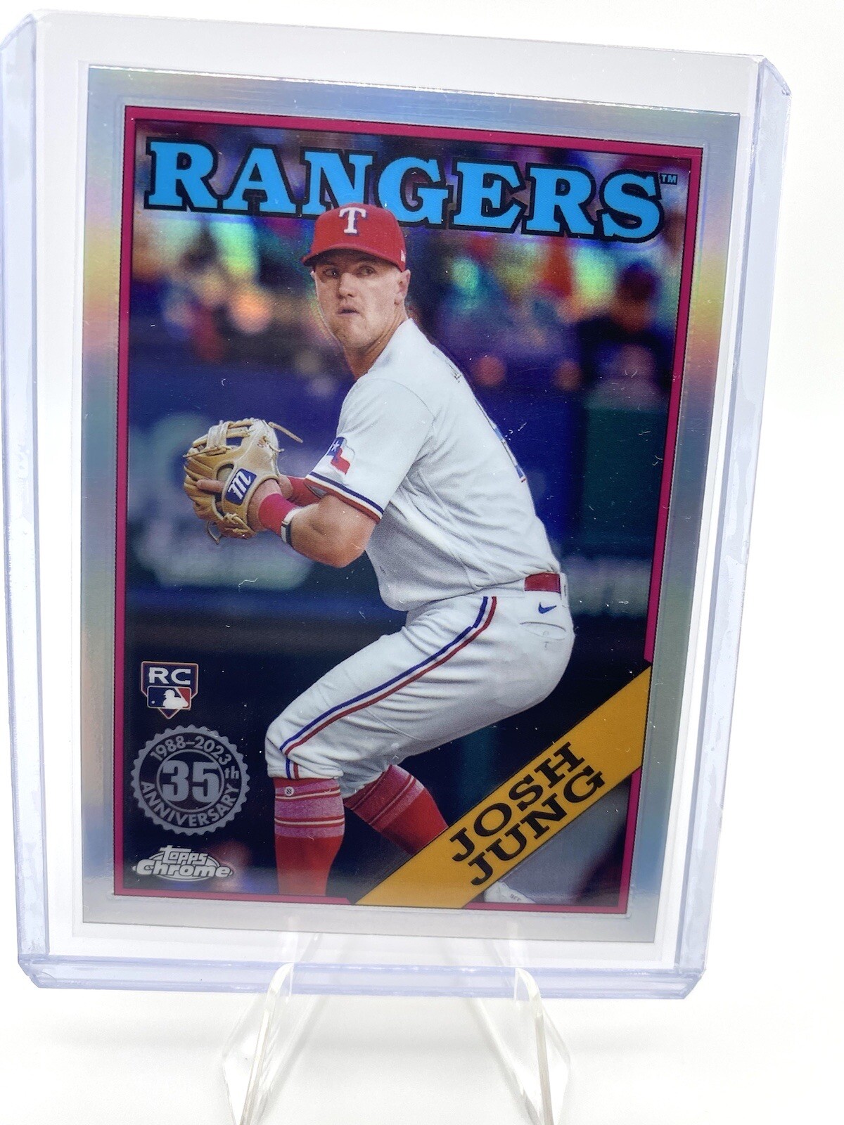 Josh Jung 2023 Topps Chrome Update Series - 1988 Topps Baseball #88CU-16 (RC)