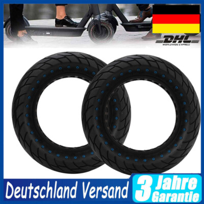 Vollgummireifen 10''x2,5 Für Ninebot Max G30D, G30D2, G30LD  Max 60/70-6.5 DHL