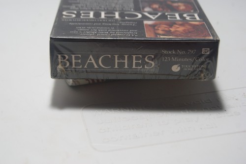 Beaches VHS Factory Sealed Buena Vista Watermark Bette Midler Barbara Hershey - Picture 3 of 3