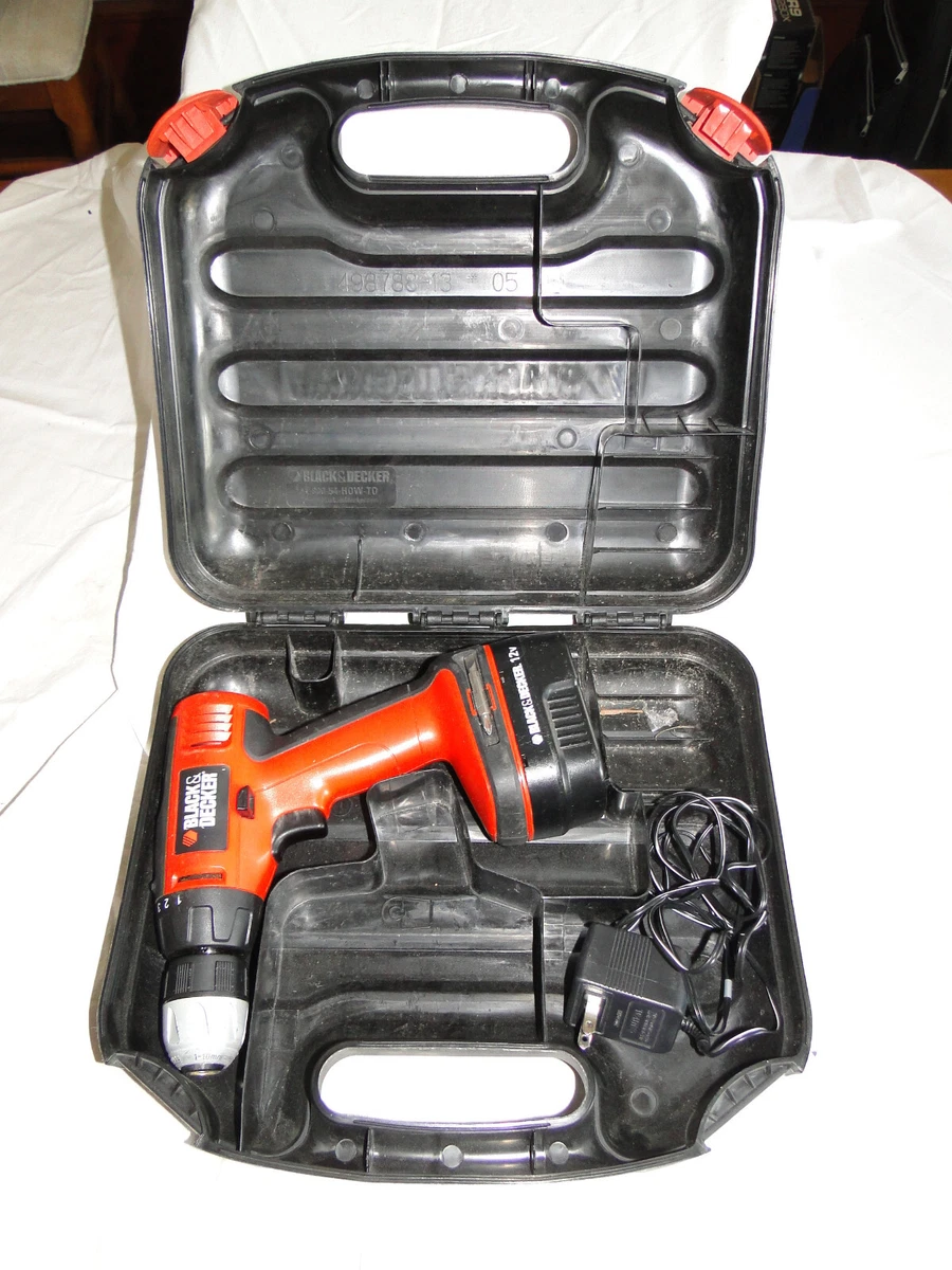 Black and Decker 12V Drill + battery + charger