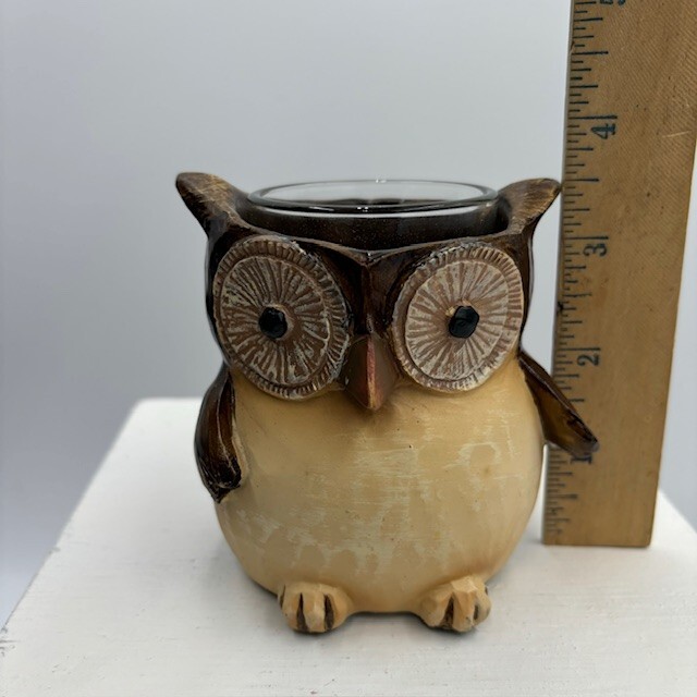 Yankee Candle Owl Votive Tea Light Candle Holder Decor 2011, 1197497 3.