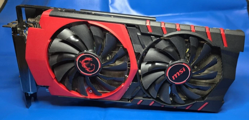 Genuine MSI AMD R9 390X GAMING 8 GB GDDR5 RAM Desktop Video Card GPU - Image 3 of 4