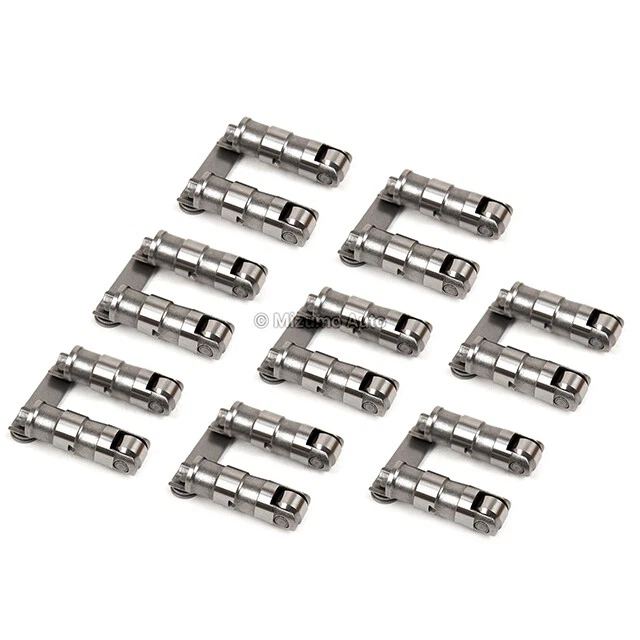 8 Pair Retro fit Hydraulic Roller Lifters for SBC Chevy Chevrolet V8 350 400 - Image 2 of 4