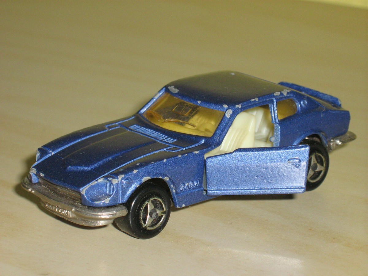 Majorette No 229 Blue Datsun 260 Z Model Car - Good