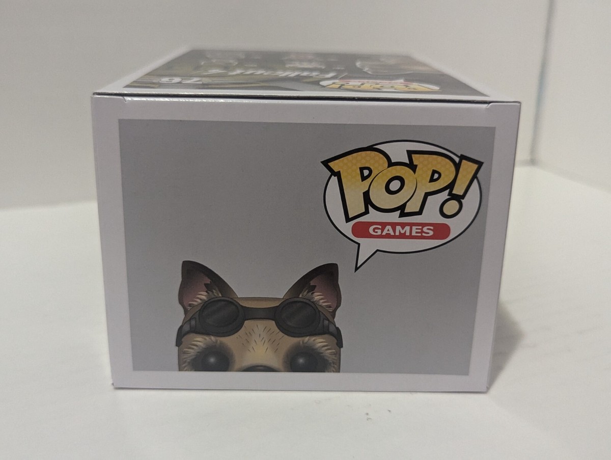 Funko Pop! Games Fallout 4 - Dogmeat #76 Flocked (Neu (gemäss