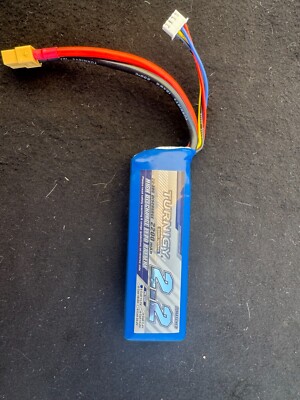 Turnigy 2200mAh 3S LiPo Battery Pack 11.1V 25C XT60 Connector
