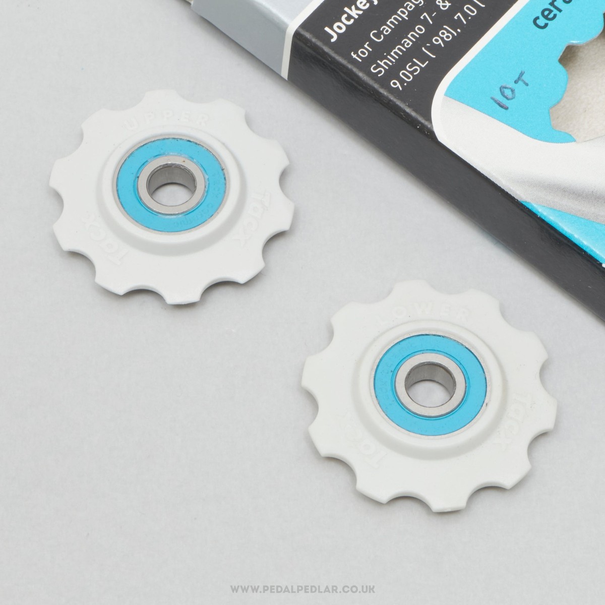 Tacx T4025 Ceramic Bearings NOS/NIB Jockey Pulley Wheels 10T Classic Gear