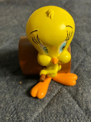 Tweety Vogel Kunststoff Cake Topper Looney Tunes 1995 Warner Brothers - Bild 2 von 7