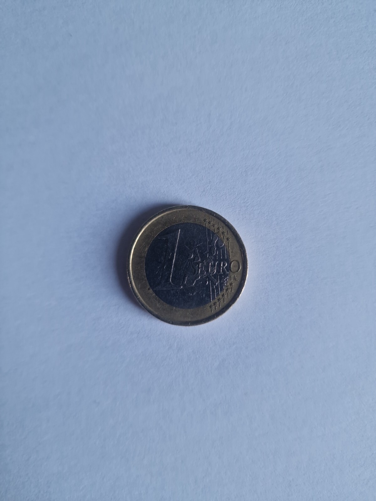 Pièce 1 euro Allemagne 2002 lettre