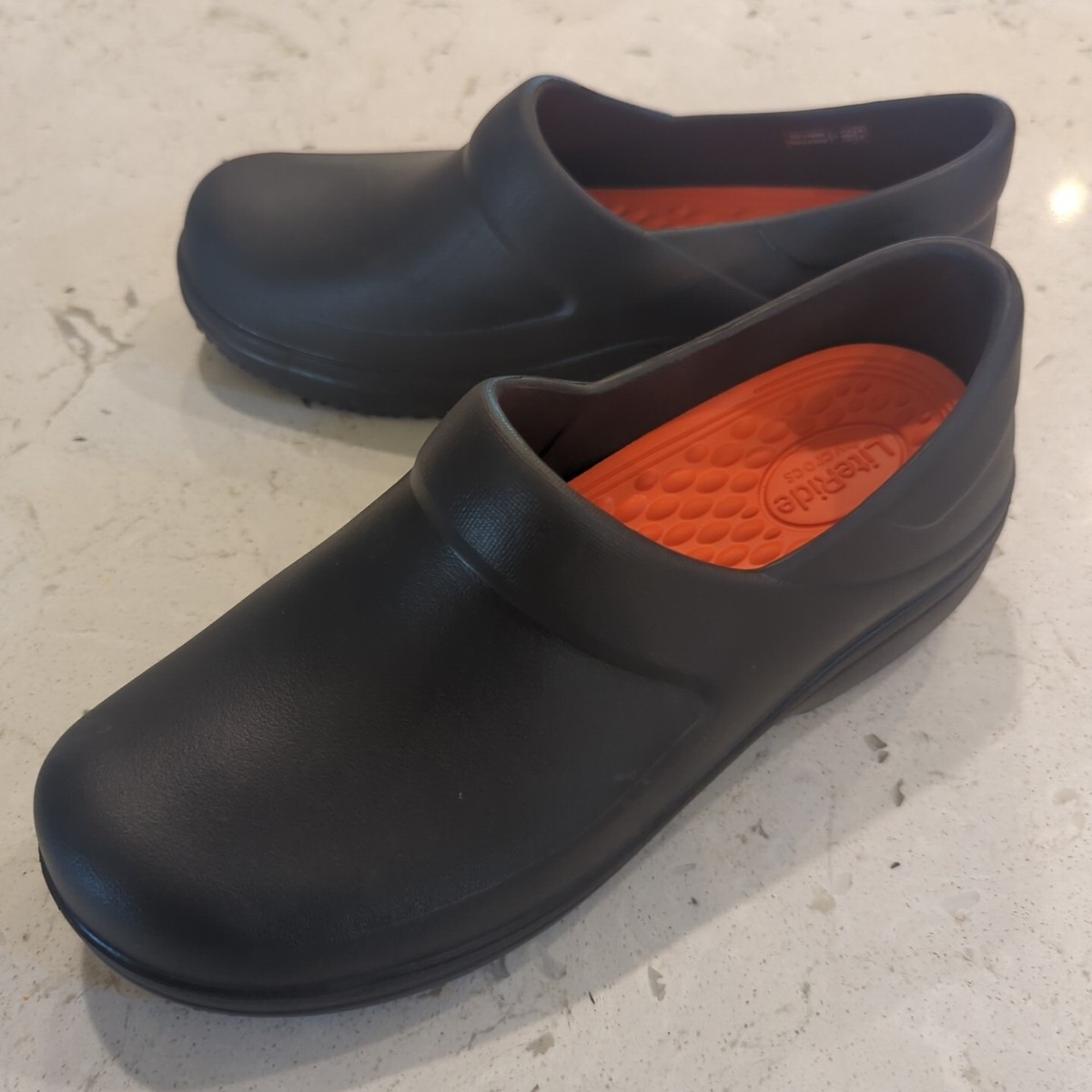 Crocs LiteRide Clogs On The Clock Arch Support Nursing Shoes Slip Resist W