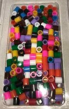 200 Canary Leg Bands Society Finch 2.9 mm Rings 10 color Plastic Non Split