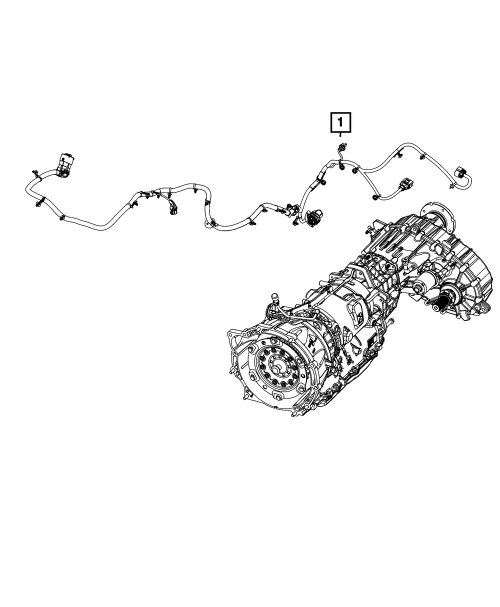 Genuine Mopar Transmission Wiring 68600234AB