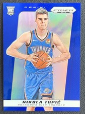 Nikola Topic 2024-25 Panini Prizm Deca Blue Prizm RC /149 #129