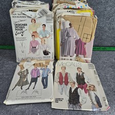 Vintage Sewing Pattern Lot McCall's Simplicity Butterick Lot 1980s Size 10