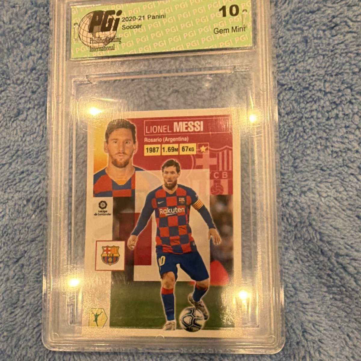 2020 Panini Colecciones Este La Liga - Lionel Messi #15 for sale