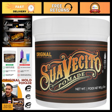 Medium Hold Hair Pomade 32 oz - Water-Based, Flake-Free, Easy Wash Out, All-Day