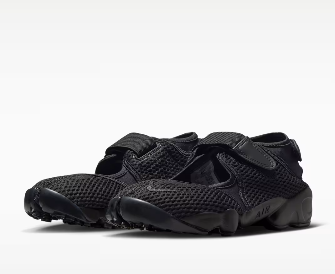 Nike Air Rift Mesh IW8074-001 Black Black Women's Size Custom | eBay