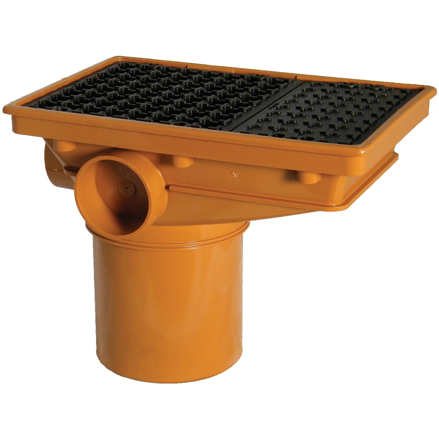 Floplast Drainage Rectangular Hopper And Grid - 110Mm - Image 2