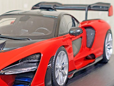 TopSpeed 1/18 McLaren Senna Mira Orange TS0246 Resin Model Rare