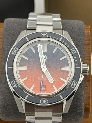 ZELOS SWORDFISH 40MM Stainless Steel DUSK complete set bracelet still wrapped