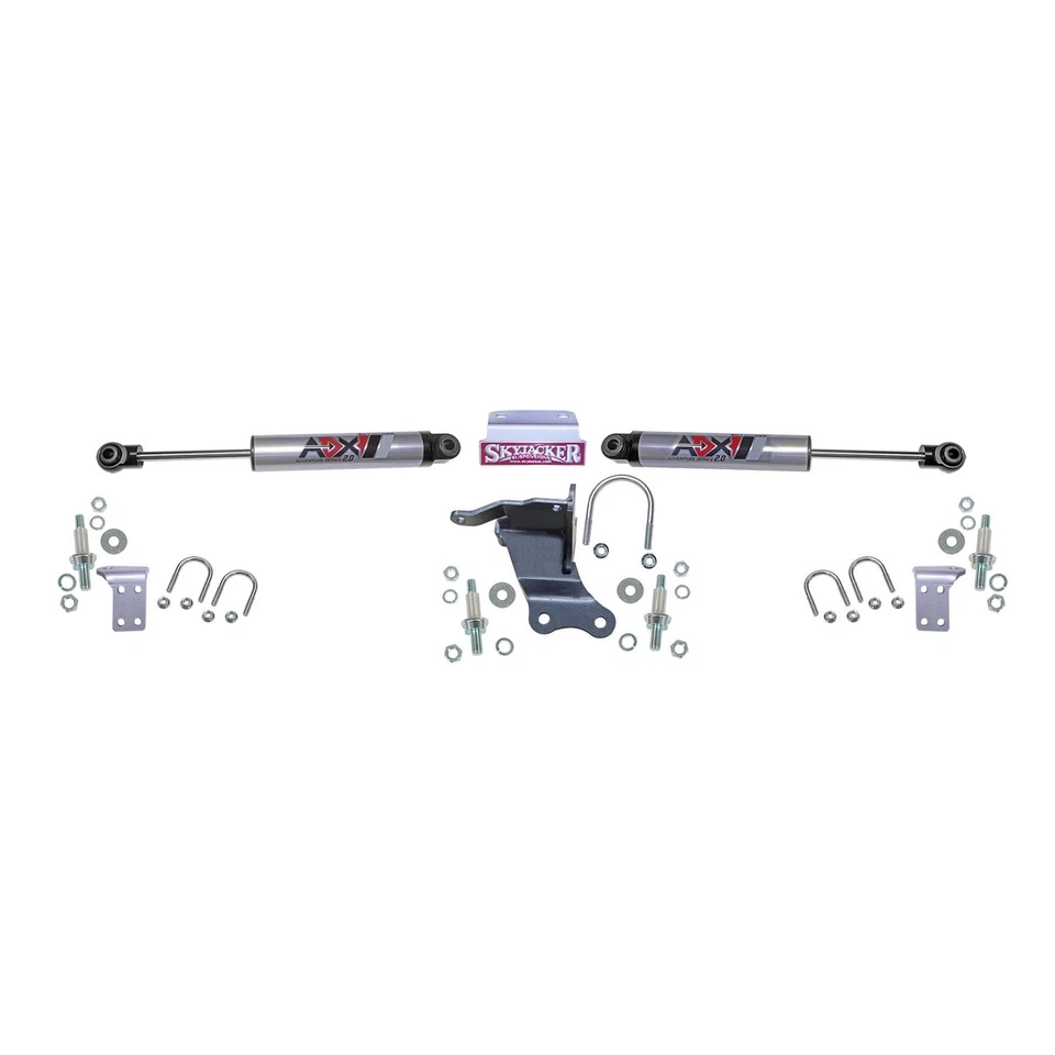 Skyjacker 2207, Kit Dual ADX 2.0 Steering Stabilizer Polished Aluminum Performan - Image 2 of 4