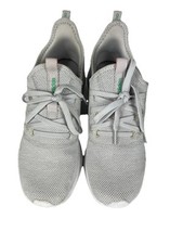 Adidas Cloudfoam Pure Dash Shoes Women s 9.5 Grey Lightweight Memory Foam Comfy