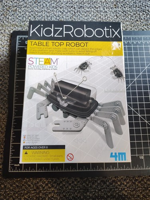 #ad #ad New Sealed KidzRobotix Table Top Robot Crab Kit – STEAM Build Toy Ages 8 $19.99