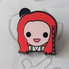Natasha Romanoff Black Widow Marvel Emoji Tiny Disney Movie Insiders Pin 164099