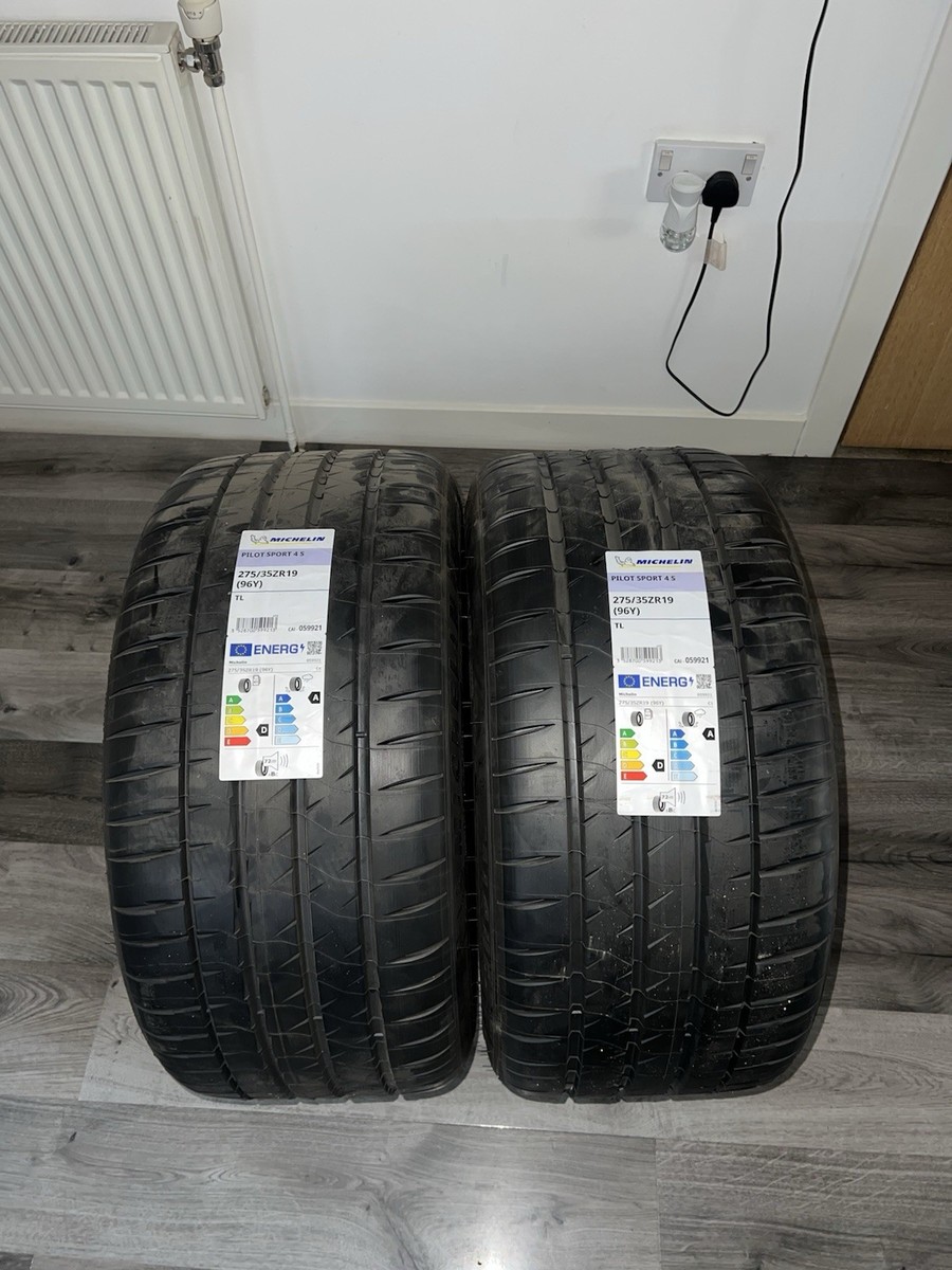 2X MICHELIN PILOT SPORT 4S 275&frasl;35 ZR19 XL 96Y BRAND NEW TYRE’S