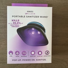 NIB HoMedics UVclean Portable Sanitizer Wand New Kills 99 of bacteria, viruses
