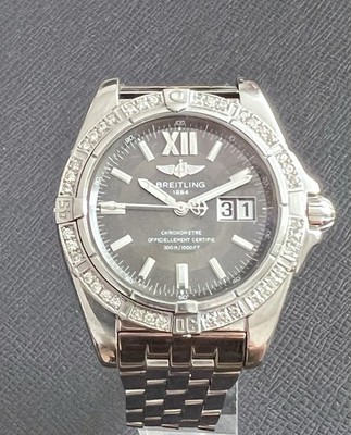 Breitling Cockpit A49350 41mm  Factory Diamond Bezel