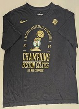 Nike Boston Celtics Champions Mens Large Short Sleeve T-Shirt 2023 2024