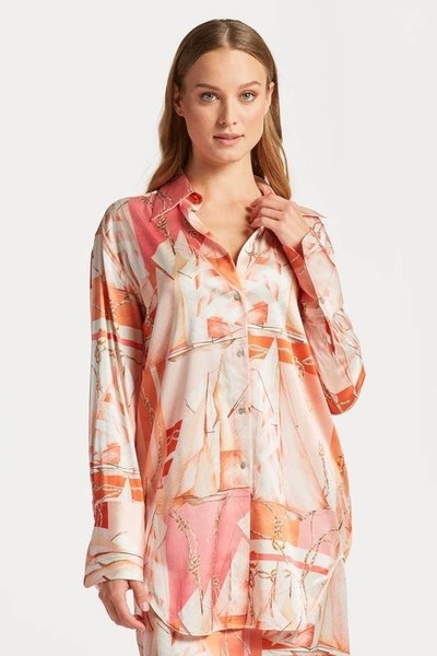 Women Gant Shirt Pink Silk 40 / L / 48