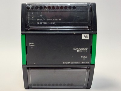Schneider Electric SmartX Controller PS 24V   SXWPS24VX10001   TB PS W1