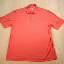 Cutter & Buck Polo Shirt Adult 3XL 3XT Men's Pink Short Sleeve Golf Lightweight
