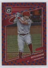 2021 Panini Donruss Optic Liberty Prizm 42/45 Rhys Hoskins #136 0sb5
