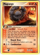 Magcargo Deoxys 20/107 2005 NM on eBay