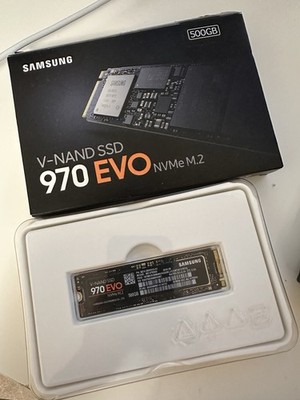 Samsung 970 EVO 500GB, Internal M.2 (MZ-V7E500BW) Solid State Drive